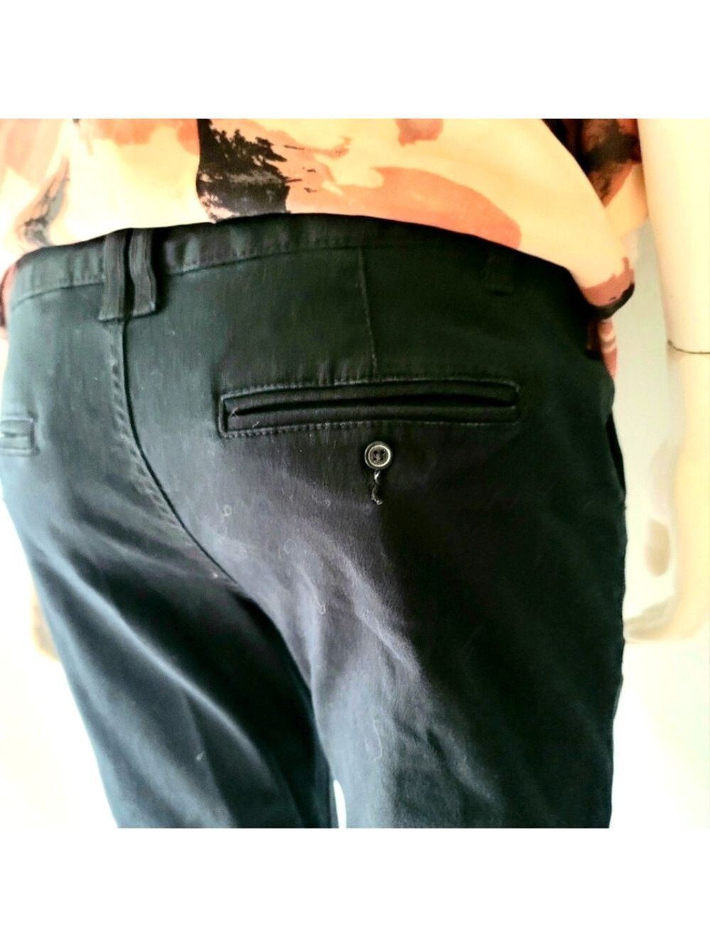 Mossimo Supply Co. Slim Skinny Black Pants Size 7